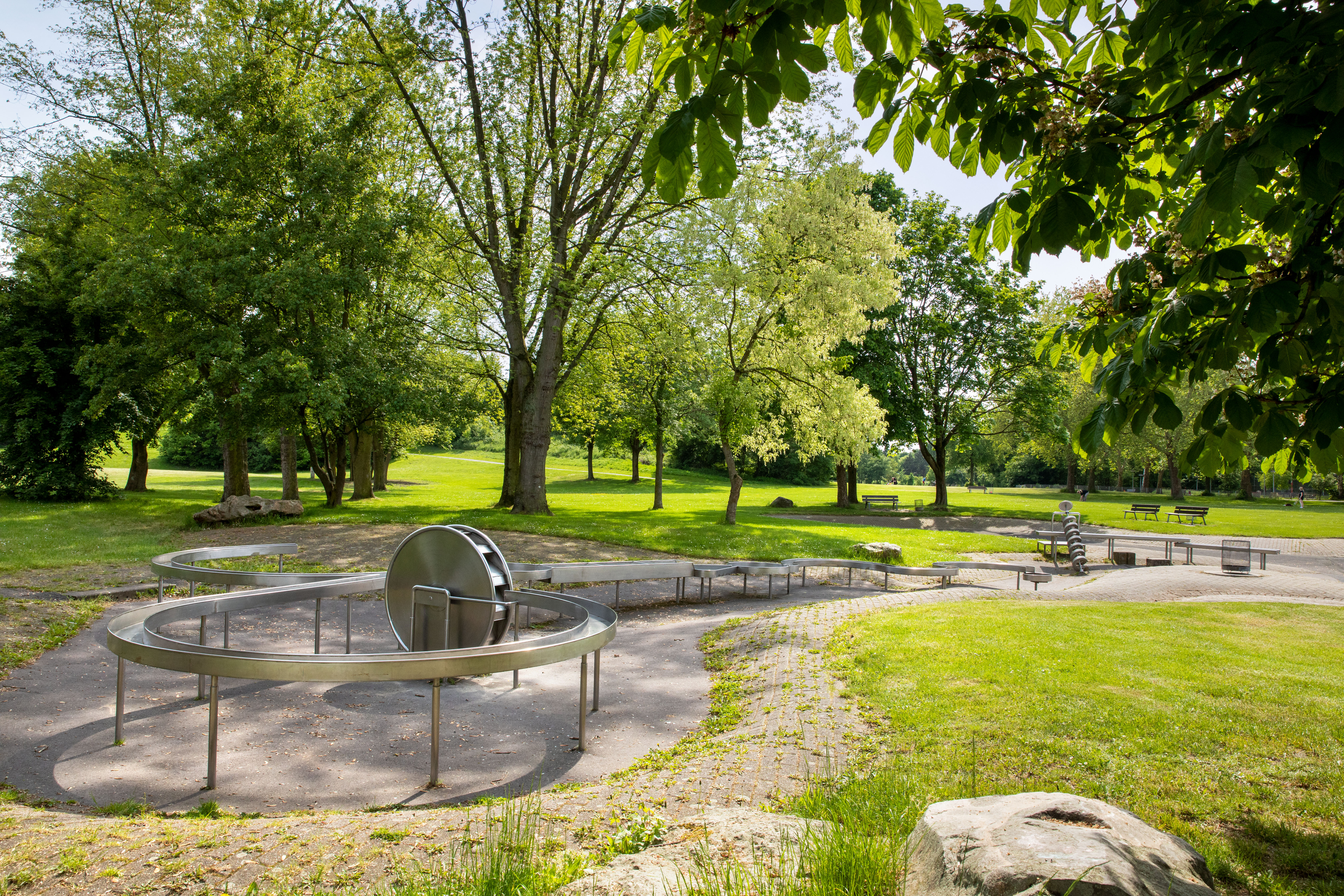 Der Gelsenkirchener Revierpark Nienhausen wird zum "Wasserpark". 