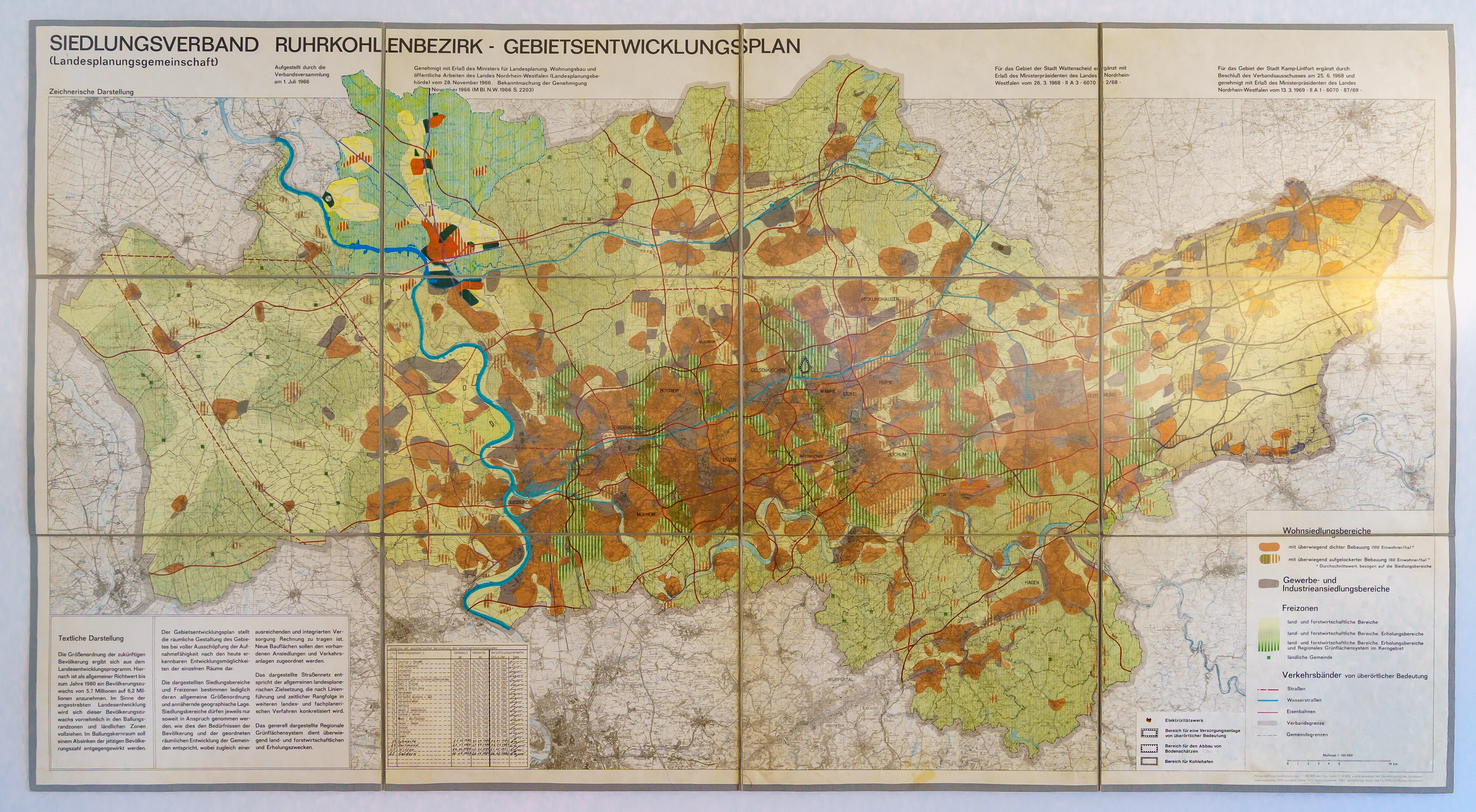 Plan haben Kommunikation und Planung im Ruhrgebiet
