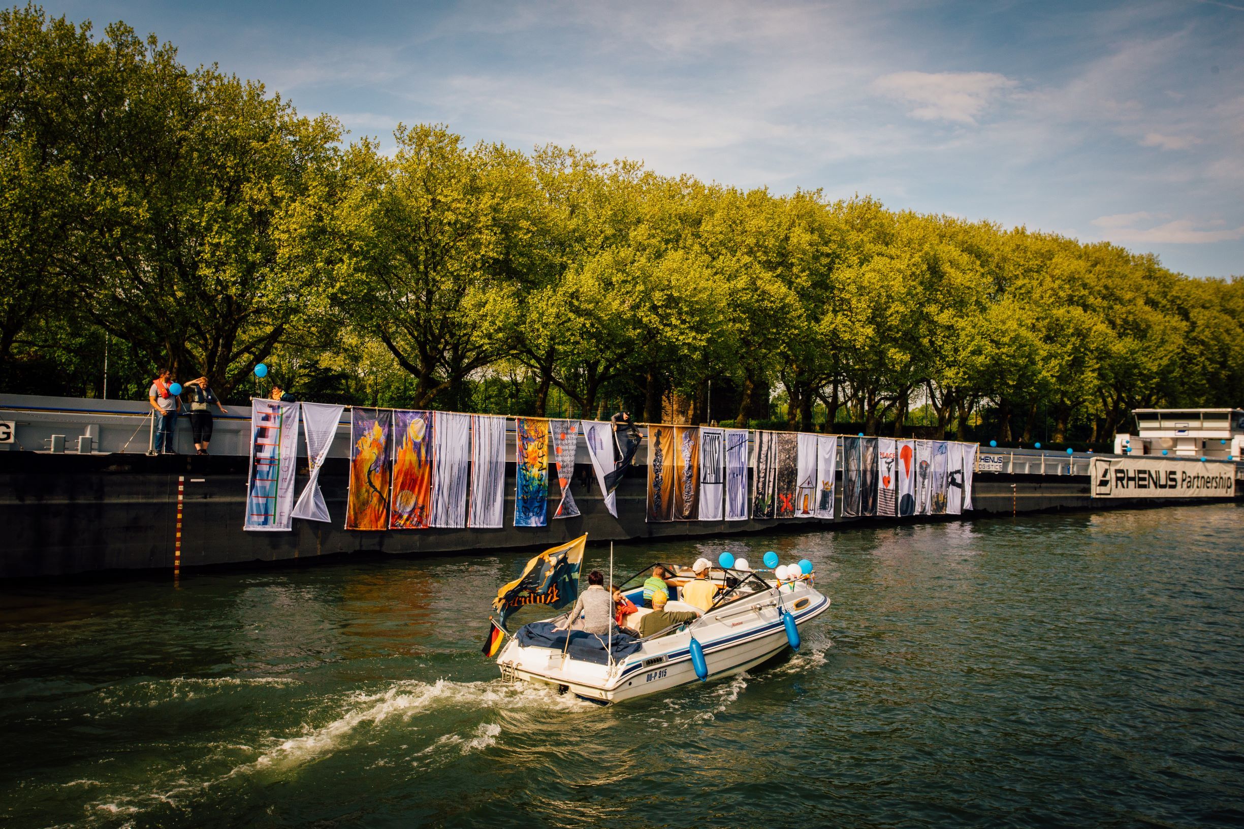 Aktion Kulturkanal 2018.