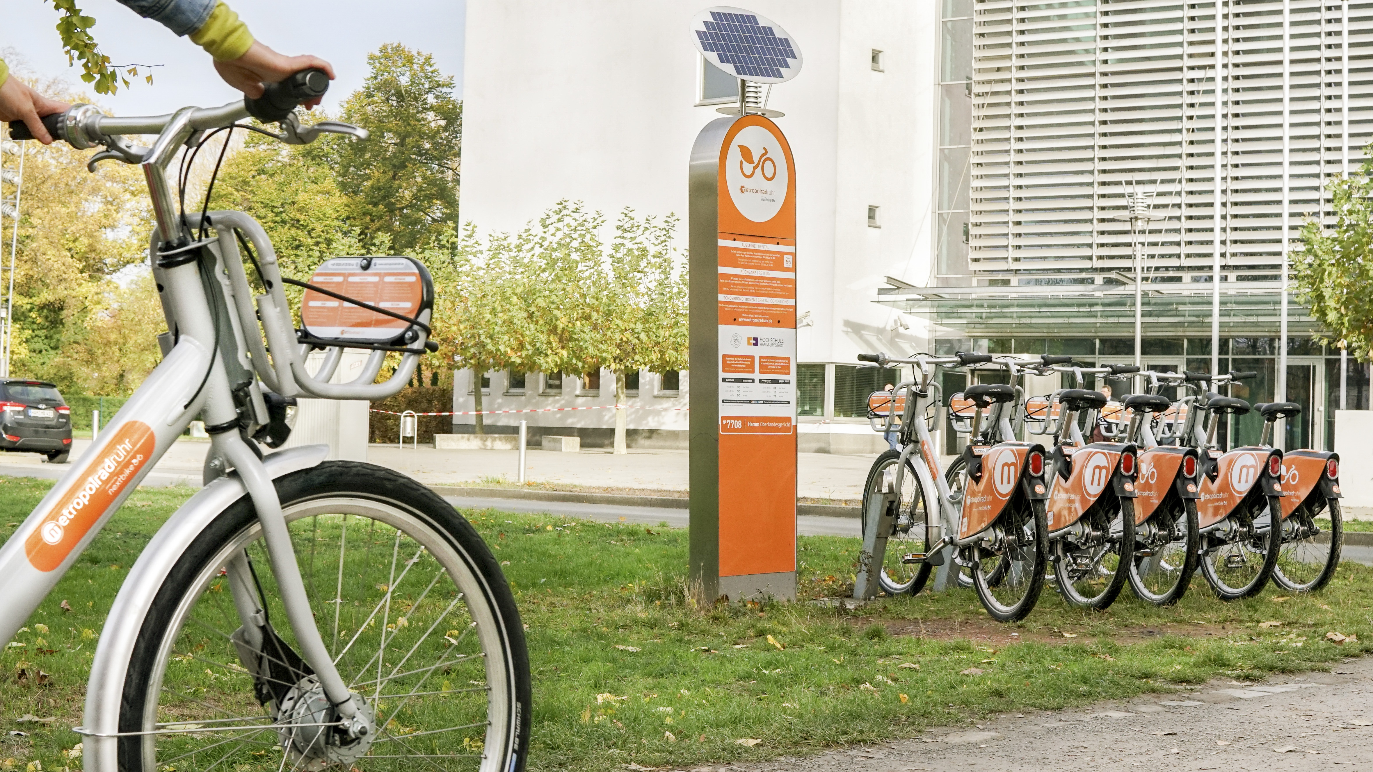 Leihstation von metroporadruhr.