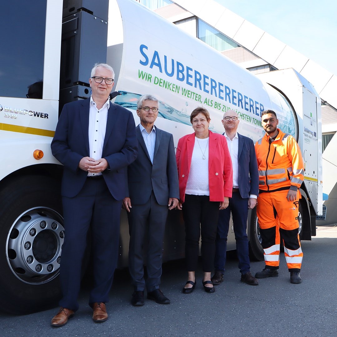 Wasserstoff-Mobilität hat Zukunft - Vorstellung in Duisburg.