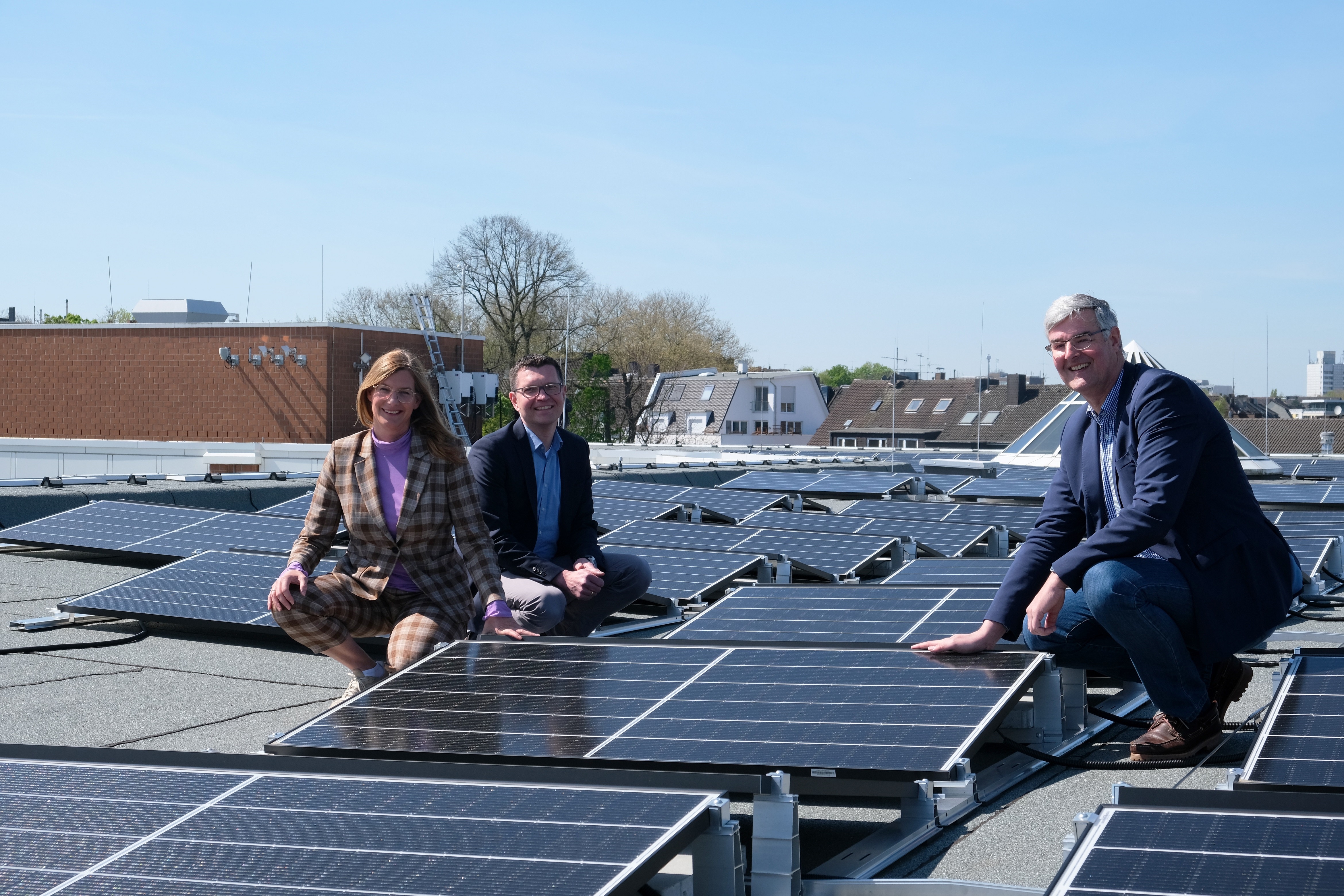 RVR nimmt Solaranlage im Essener Südviertel in Betrieb