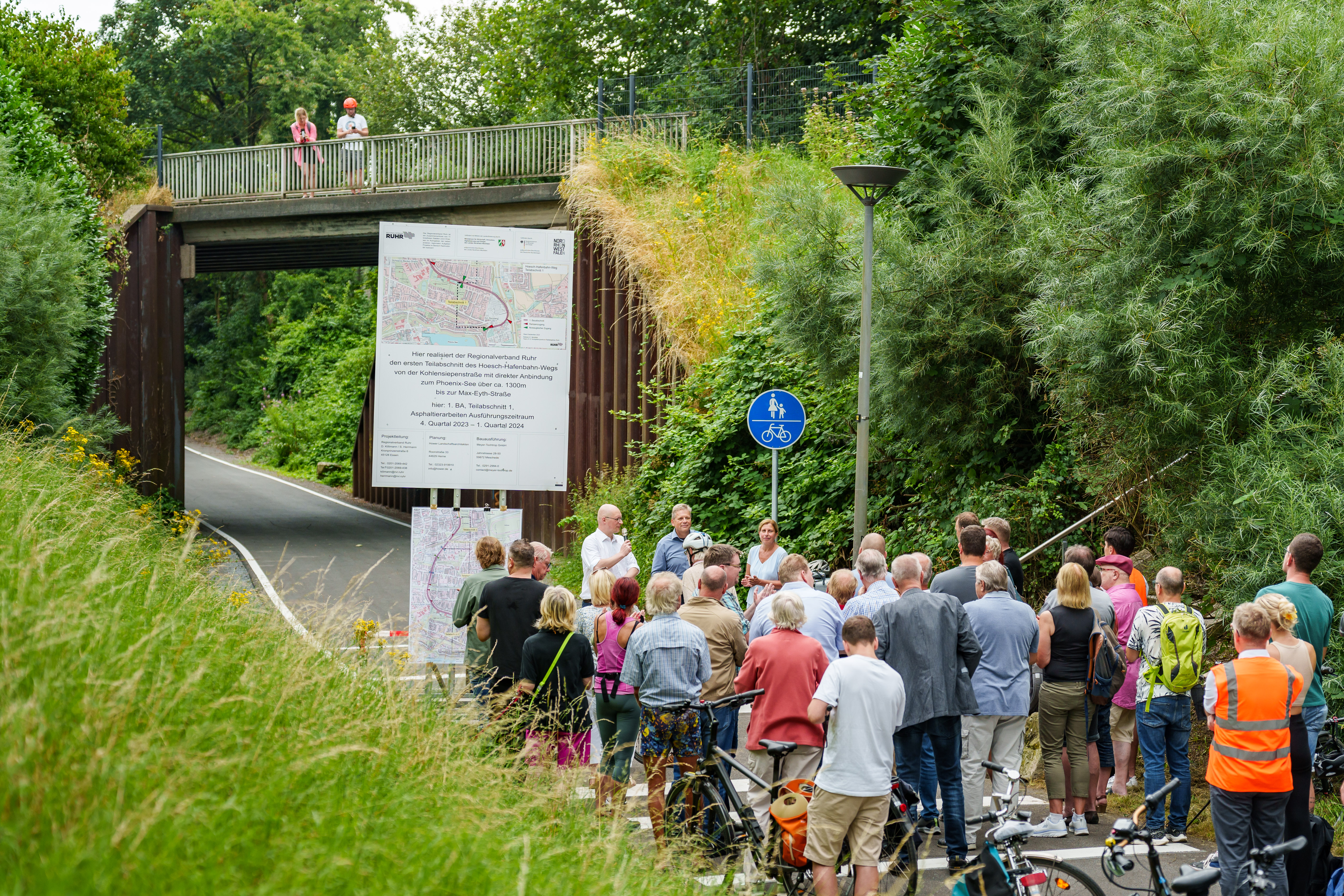 Eroeffnung Radweg