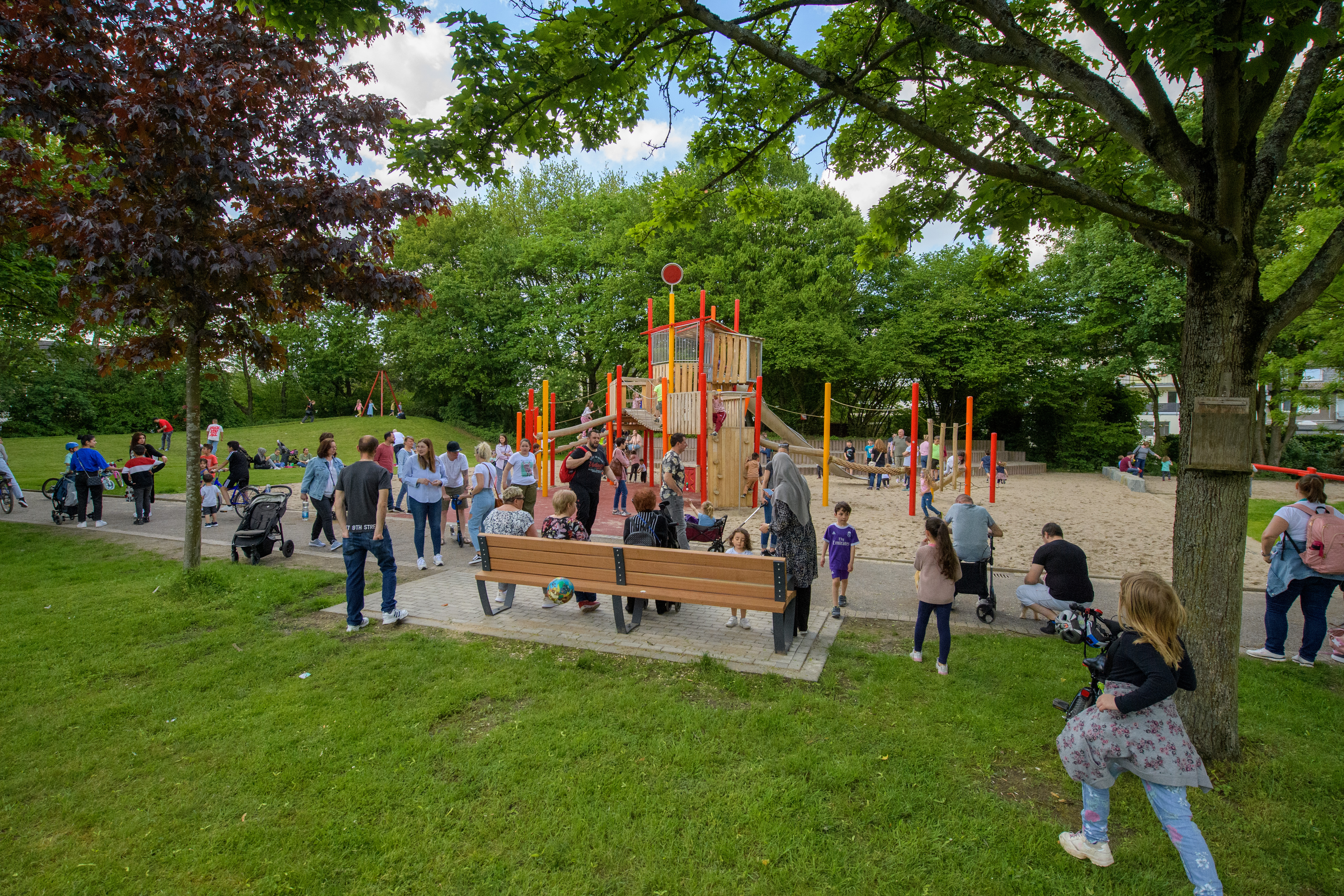 Umgestaltung des Volksparks Batenbrock