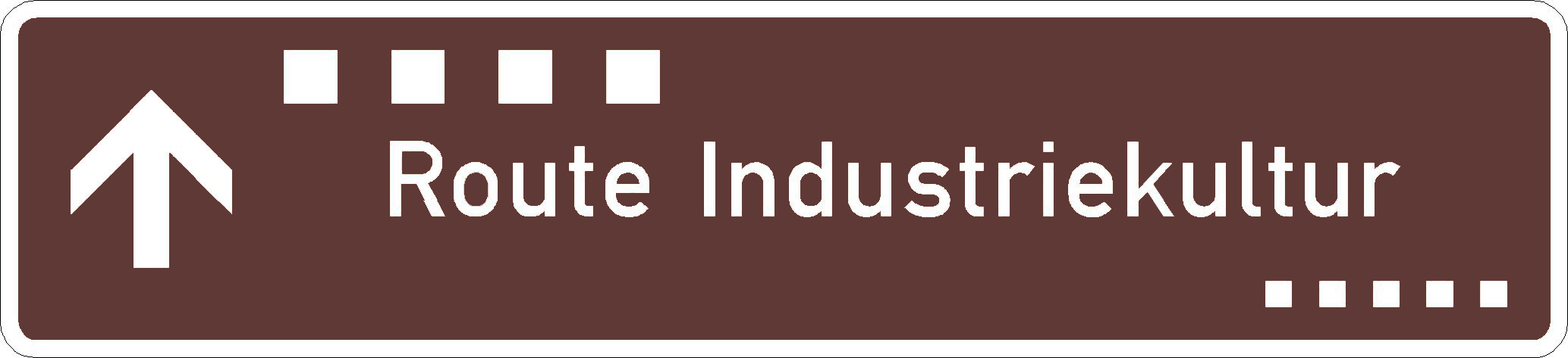 Touristische Unterrichtstafel Route, 2020