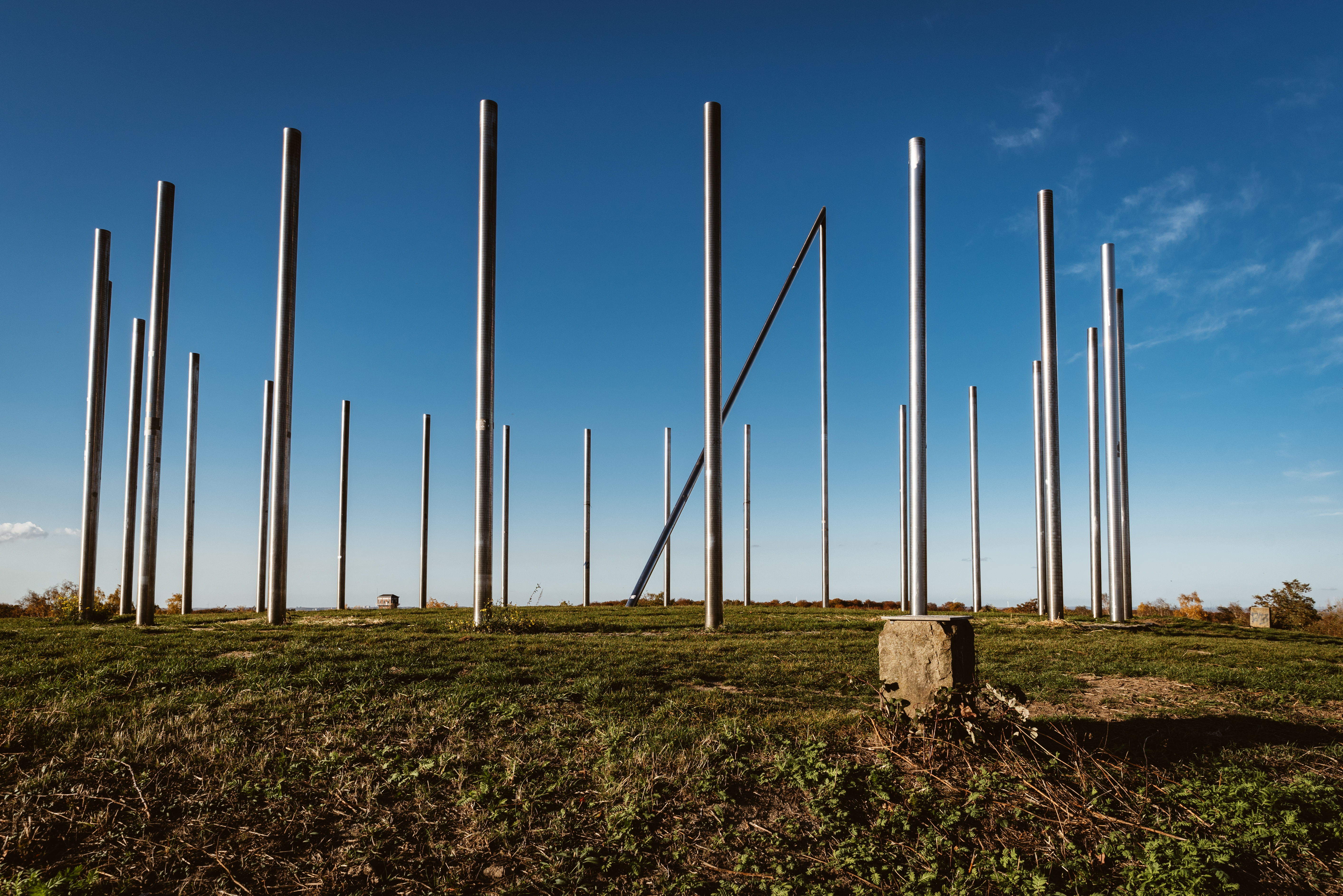 Sonnenuhr auf der Halde Schwerin.