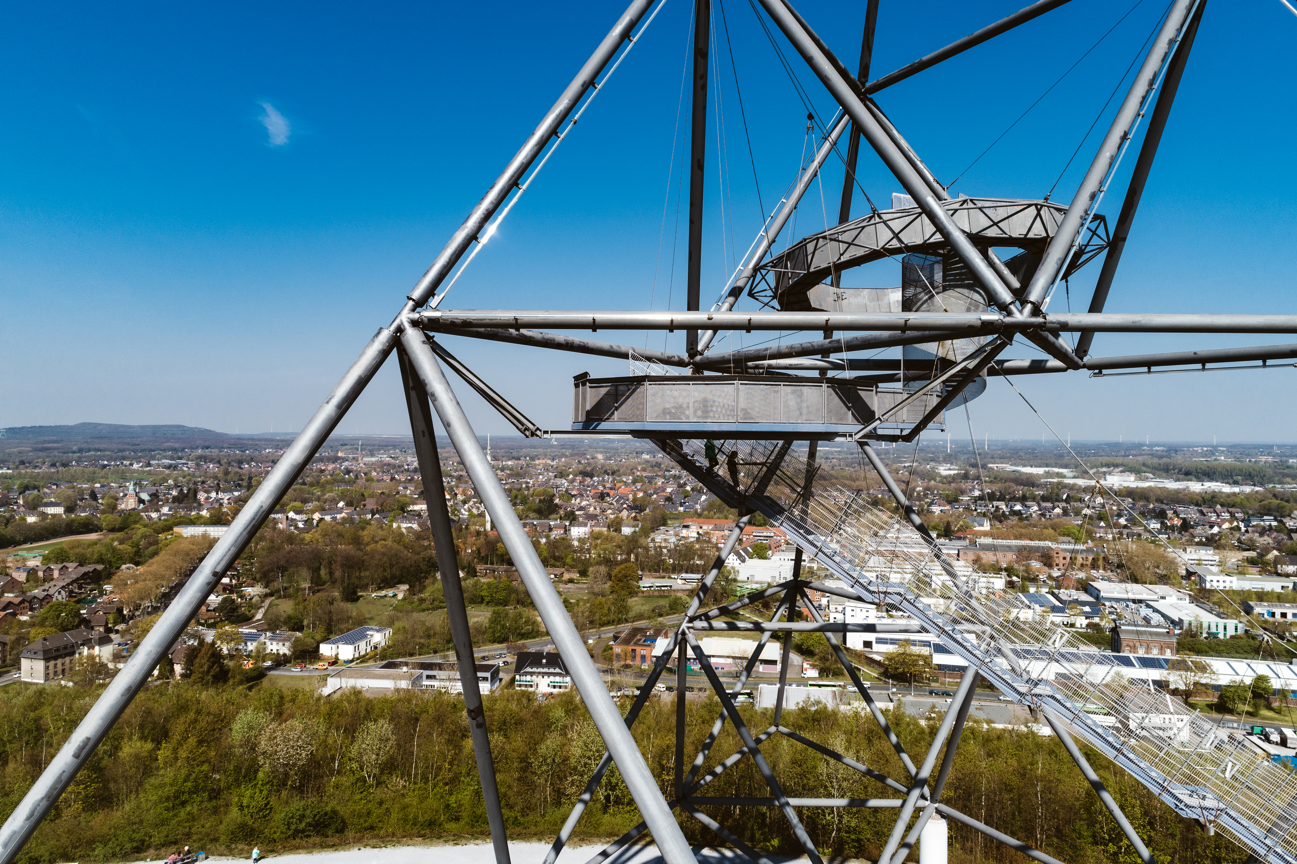 Der Tetraeder in Bottrop.